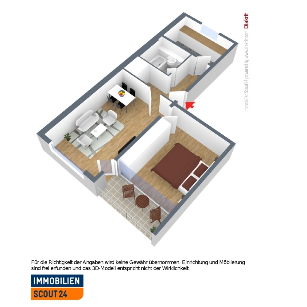 Wohnung zur Miete 609 € 2 Zimmer 55 m²<br/>Wohnfläche 3.<br/>Geschoss 16.01.2025<br/>Verfügbarkeit Friedenauer Straße 22 Berliner Viertel Monheim 40789