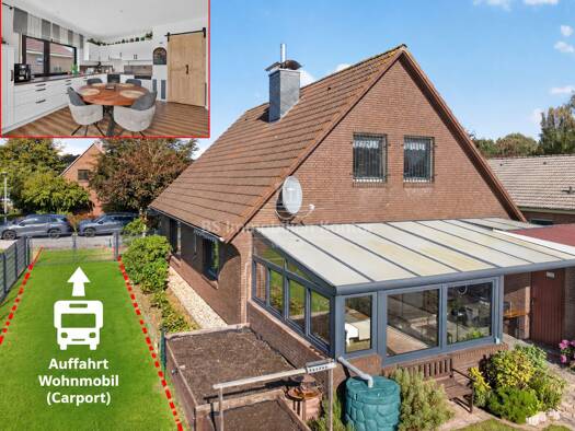 Einfamilienhaus zum Kauf 350.000 € 7 Zimmer 165,2 m² 646 m² Grundstück Stapelmoor Weener 26826