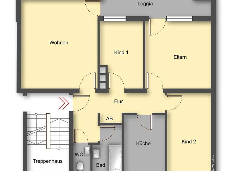 Wohnung zum Kauf 229.000 € 4 Zimmer 87 m² 4. Geschoss frei ab sofort Rothenburg Rothenburg ob der Tauber 91541