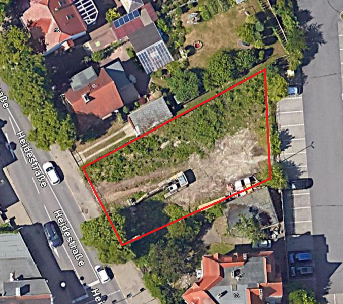 Grundstück zum Kauf provisionsfrei 120.000 € 667 m²<br/>Grundstück Heidestraße  48 Nietleben Halle (Saale) 06126