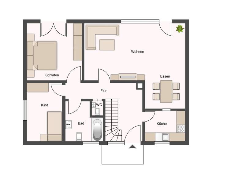 Einfamilienhaus zum Kauf 365.000 € 7 Zimmer 204 m² 1.078 m² Grundstück Oldendorf 21726