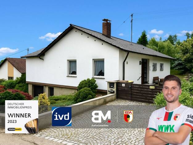 Bungalow zum Kauf 620.000 € 4 Zimmer 121,3 m² 961 m² Grundstück Batzenhofen Gersthofen / Batzenhofen 86368