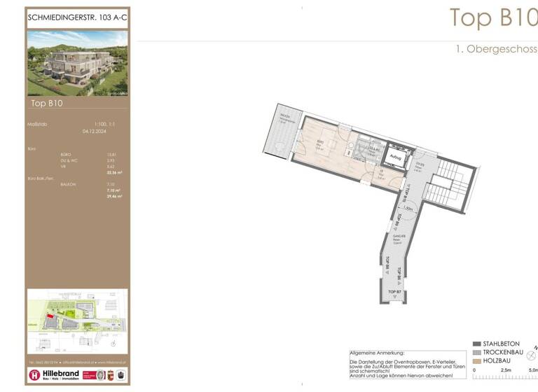 Büro zum Kauf - Erstbezug 155.000 € 1 Zimmer Salzburg 5020
