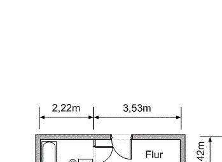 Studio zur Miete 188 € 1 Zimmer 32,5 m² Ernst-Schneller-Siedlung 5 Lichtenstein Lichtenstein (Sachsen) 09350