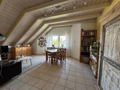 Wohnung zur Miete 650 € 2 Zimmer 59 m² Dachgeschoss, 3. Geschoss frei ab 01.07.2025 Philippsburg Philippsburg 76661