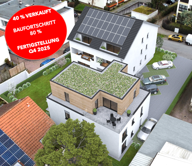 Wohnung zum Kauf - Erstbezug provisionsfrei 429.900 € 3 Zimmer 57 m² 1. Geschoss Hausen Frankfurt am Main 60488