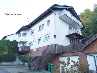 Wohnung zur Miete 1.050 € 3 Zimmer 116,1 m² Mönchzell Meckesheim / Mönchzell 74909