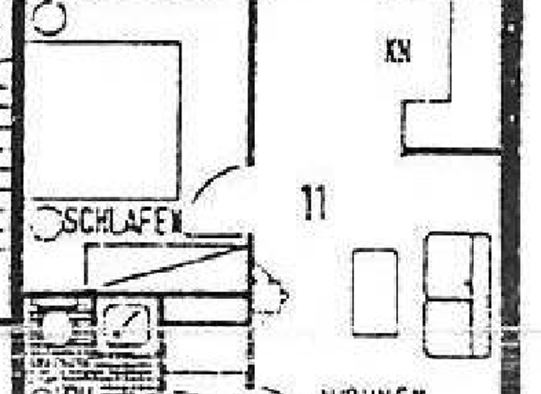 Studio zur Miete 325 € 2 Zimmer 35,2 m² 1. Geschoss Schillerplatz 13 Schiepzig Salzatal 06198