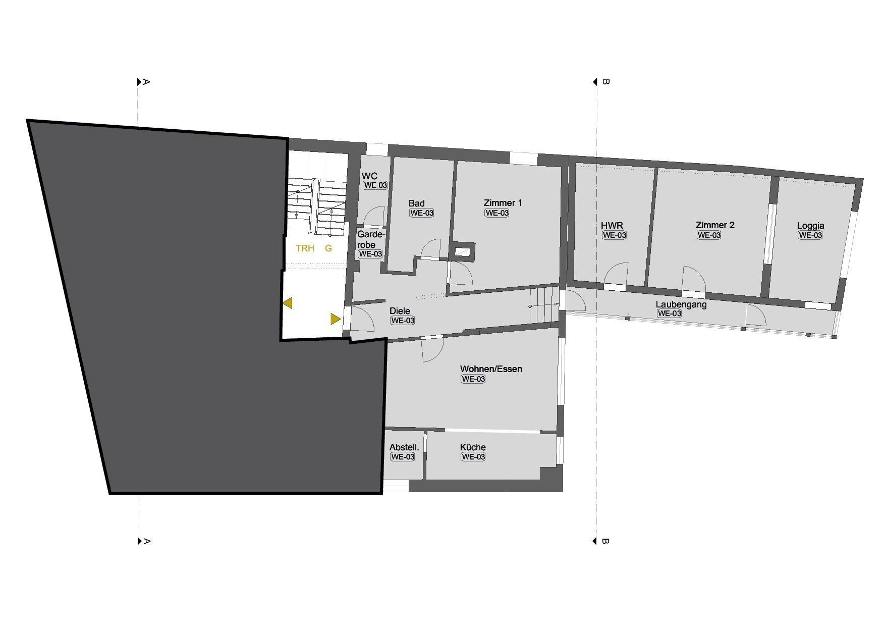 Wohnung zur Miete 1.200 € 3 Zimmer 119 m²<br/>Wohnfläche 1.<br/>Geschoss Marktplatz 23 Lauf rechts Lauf an der Pegnitz 91207