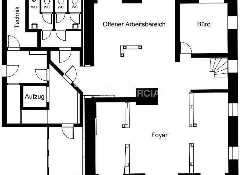 Bürofläche zur Miete 2.500 € 250 m² Bürofläche Lüdenscheid 58515