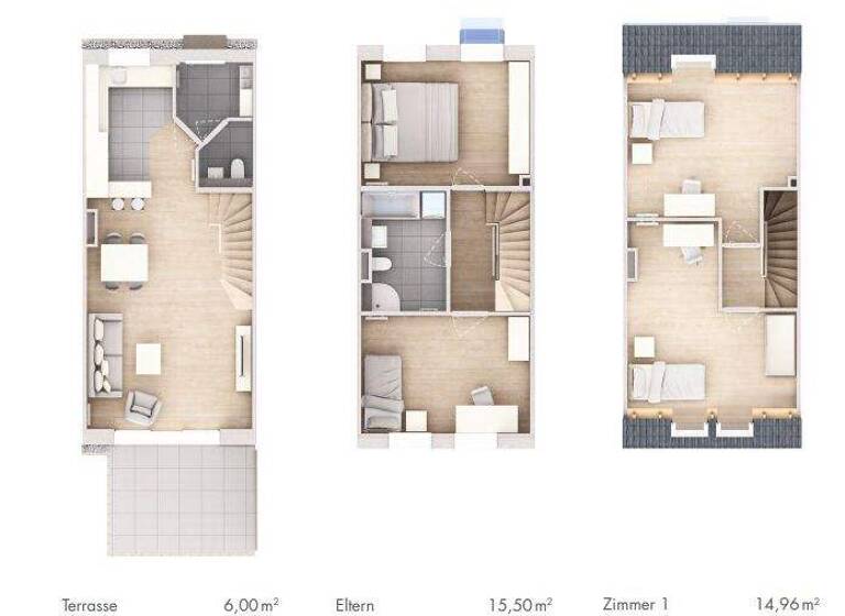 Reihenmittelhaus zum Kauf - Erstbezug provisionsfrei 599.900 € 5 Zimmer 123 m² 166 m² Grundstück Am Hollerbach - Wildsachsen Hofheim am Taunus / Wildsachsen 65719