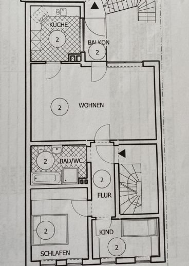 Wohnung zur Miete 620 € 3 Zimmer 70,7 m²<br/>Wohnfläche 1.<br/>Geschoss Silbergasse 12 Altdorf Altdorf bei Nürnberg 90518