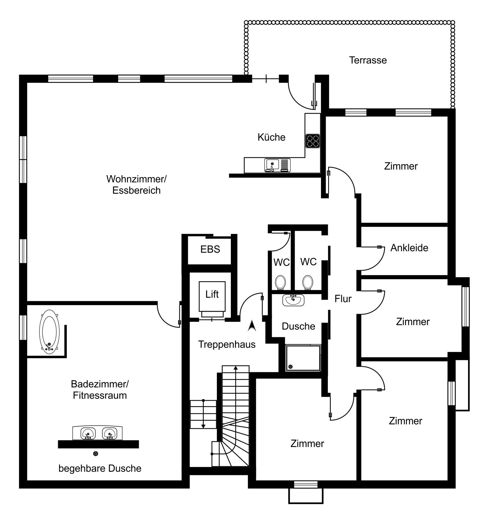 Wohnung zum Kauf 569.000 € 5 Zimmer 230 m²<br/>Wohnfläche Bamlach Bad Bellingen 79415