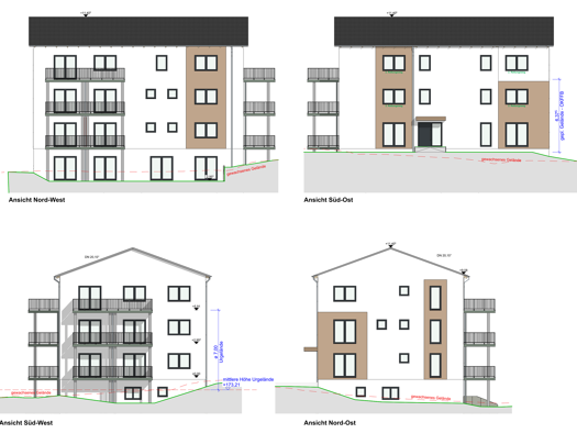 Wohnung zur Miete 1.240 € 2,5 Zimmer 88,3 m² Geschoss 2/4 frei ab 01.06.2026 Borngasse Finthen Mainz 55126