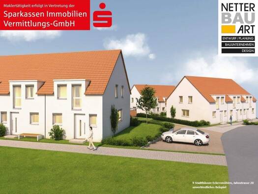 Reihenendhaus zum Kauf provisionsfrei 560.400 € 4 Zimmer 97,3 m² 339 m² Grundstück Eckersmühlen Roth 91154