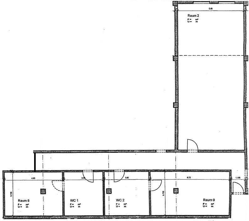 Büro-/Praxisfläche zur Miete 415 € 1 Zimmer 68,9 m²<br/>Bürofläche Schwarzburger Chaussee 76 West Rudolstadt 07407