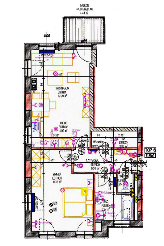 Wohnung zur Miete 610 € 61,9 m²<br/>Wohnfläche Taxenstraße 16a/6 Kautzen 3851