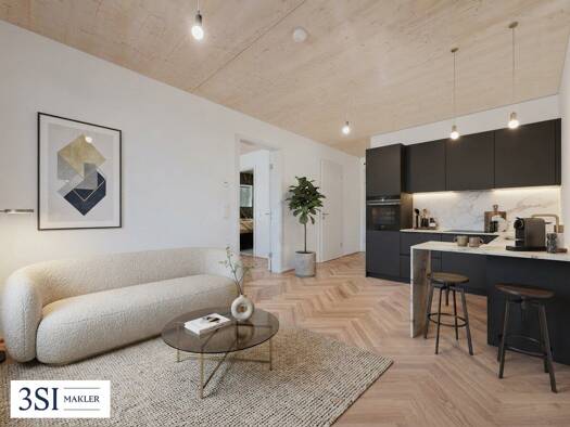 Wohnung zum Kauf - Erstbezug 458.000 € 2 Zimmer 46,4 m² 3. Geschoss Obere Donaustraße 23 Wien 1020