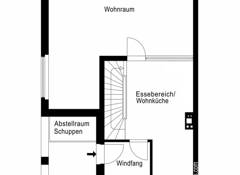 Reihenendhaus zum Kauf 575.000 € 5 Zimmer 169,9 m² 309,9 m² Grundstück Poppenbüttel Hamburg 22399