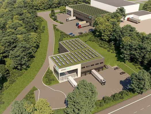 Lagerhalle zur Miete - Erstbezug 3.430 m² Lagerfläche teilbar ab 1.300 m² Leubas Kempten 87437