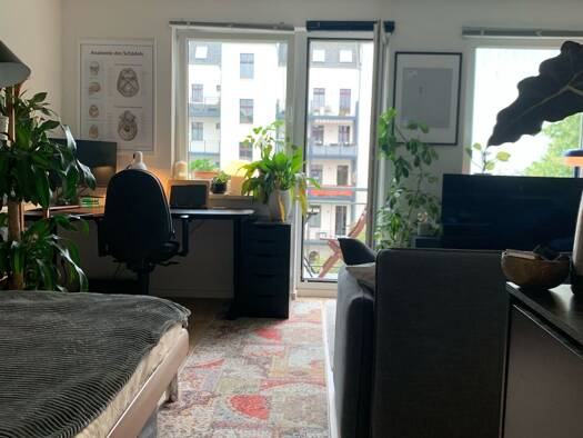 Wohnung zur Miete 340 € 1 Zimmer 30 m² Geschoss 3/4 frei ab sofort Marschnerstraße 5 Zentrum-West Leipzig 04109