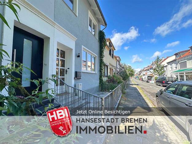 Reihenmittelhaus zum Kauf 455.000 € 4 Zimmer 121 m² 95,5 m² Grundstück Bremen 28213