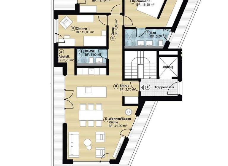 Penthouse zum Kauf - Erstbezug provisionsfrei 798.000 € 4,5 Zimmer 131,3 m² Hildrizhausen 71157