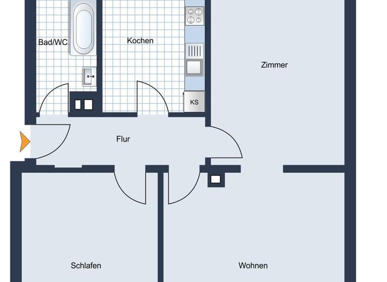 Wohnung zum Kauf 230.000 € 3 Zimmer 90 m² Innenstadt Baden-Baden 76530