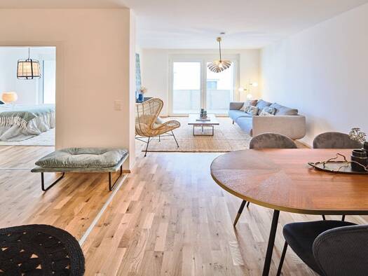 Wohnung zur Miete - Erstbezug 810 € 2 Zimmer 63,2 m² 1. Geschoss Wiener Neustadt 2700