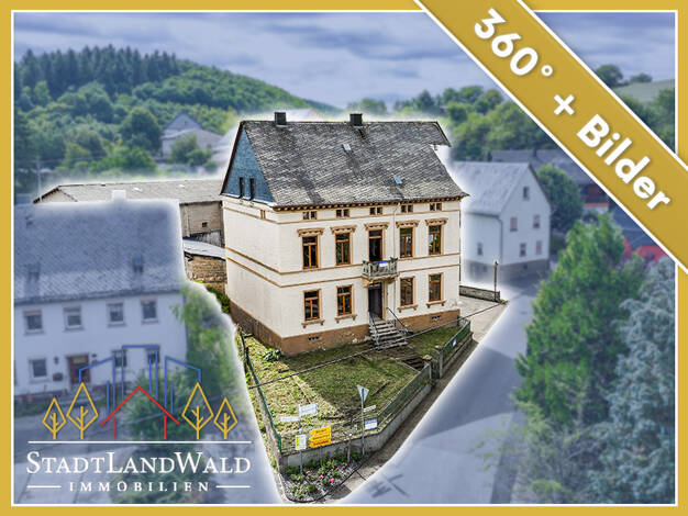 Einfamilienhaus zum Kauf 299.000 € 7 Zimmer 275 m² 1.803 m² Grundstück Fischbachstraße 1 Niederhosenbach 55758
