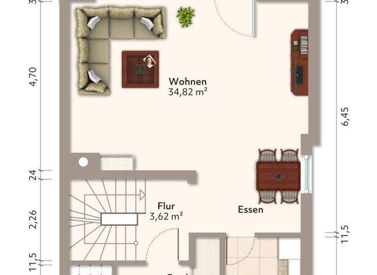 Doppelhaushälfte zum Kauf 489.000 € 4 Zimmer 115 m² 1.195 m² Grundstück frei ab 01.04.2026 Meckelfeld Seevetal 21217