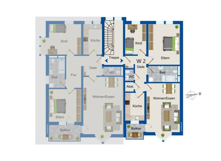 Mehrfamilienhaus zum Kauf 1.500.000 € 31 Zimmer 695 m² 1.396 m² Grundstück Hofgarten Wertheim 97877