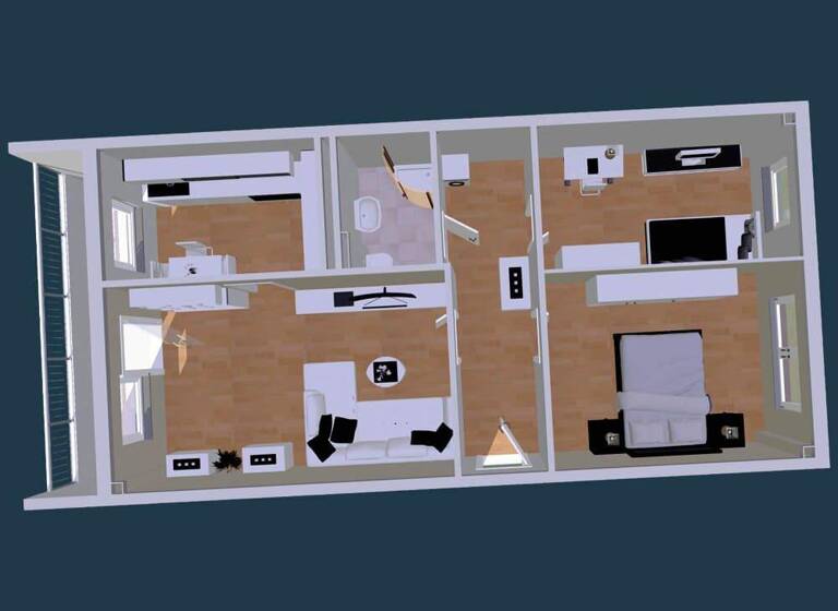 Wohnung zur Miete 412 € 3 Zimmer 71 m² 4. Geschoss Salutstraße 13 Eckersbach Zwickau 08066