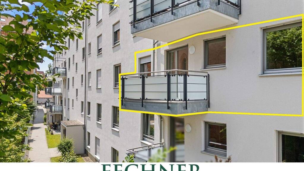 Wohnung zur Miete 750 € 2 Zimmer 45,3 m² 1. Geschoss frei ab 01.03.2026 Harderstr. 24b Ingolstadt 85049
