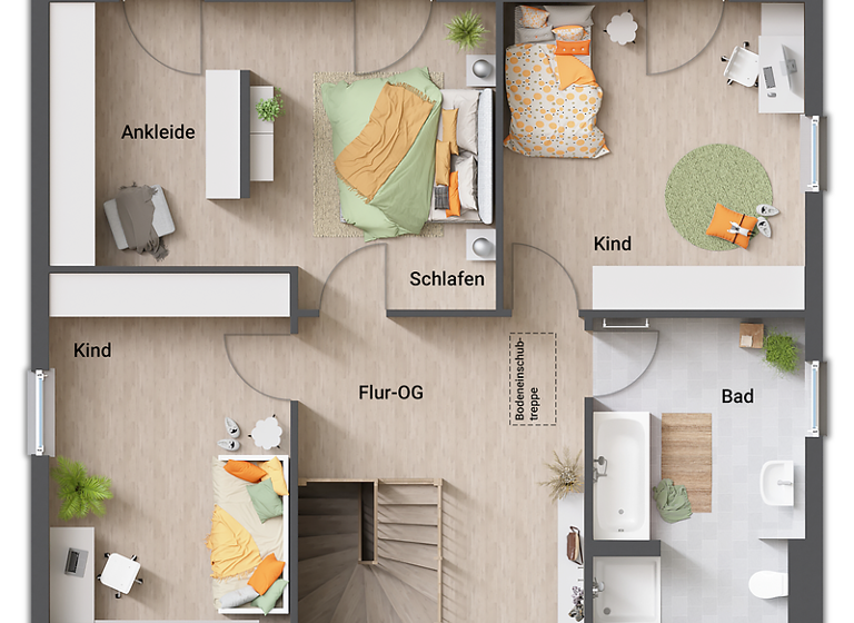 Einfamilienhaus zum Kauf provisionsfrei 471.615 € 5 Zimmer 152 m² 445 m² Grundstück Planstraße 1 Marienberg Jülich 52428