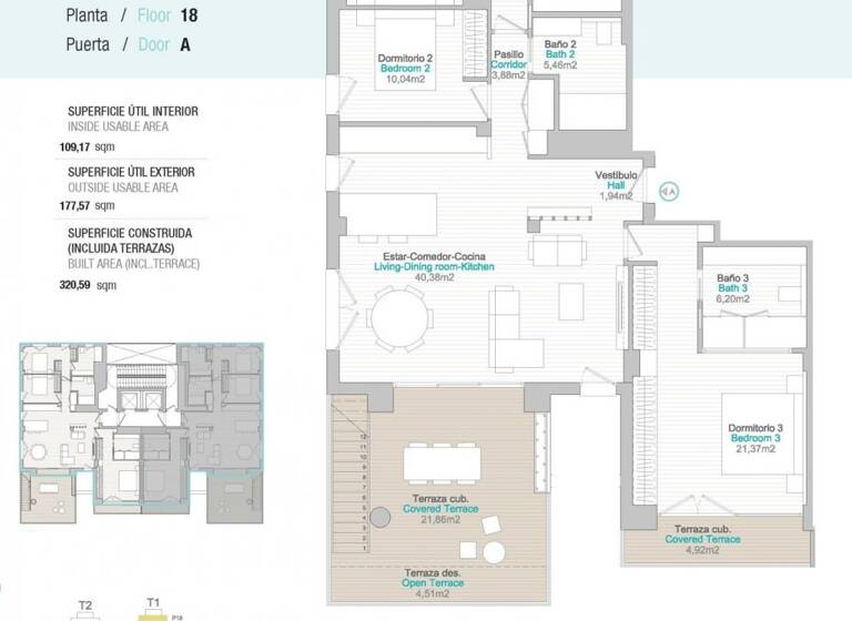 Penthouse zum Kauf provisionsfrei 1.650.000 € 4 Zimmer 129 m² Calpe  03710