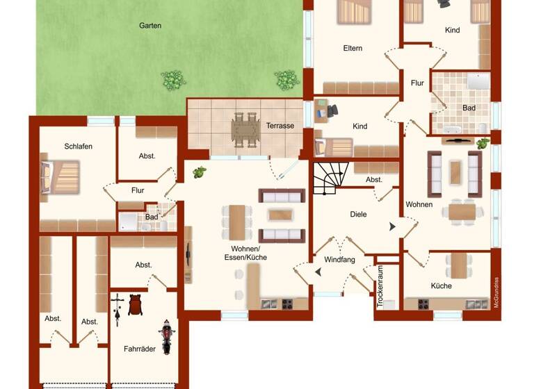 Mehrfamilienhaus zum Kauf 669.000 € 13 Zimmer 238 m²<br/>Wohnfläche 862 m²<br/>Grundstück Bensersiel Esens / Bensersiel 26427