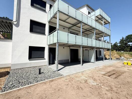 Terrassenwohnung zum Kauf - Erstbezug provisionsfrei 403.440 € 2 Zimmer 67,2 m² Geschoss -1/4 frei ab sofort Drahtzieherstraße 7 Mühlhof Südwestliche Außenstadt 90453