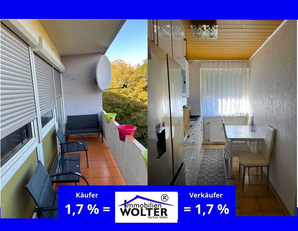 Wohnung zum Kauf 144.500 € 3 Zimmer 67 m²<br/>Wohnfläche Innenstadt Worms 67547
