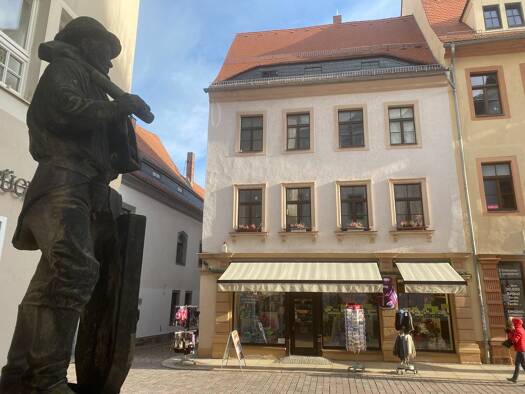 Wohnung zur Miete 600 € 4 Zimmer 105 m² Geschoss 2/3 frei ab sofort Enge Gasse 2 Freiberg Freiberg 09599