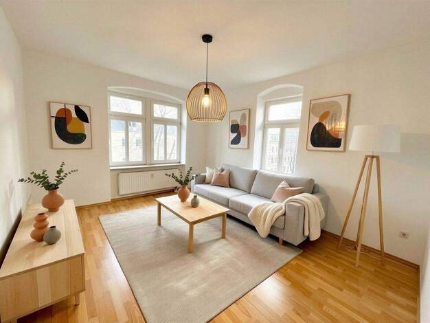 Wohnung zur Miete 682 € 2 Zimmer 47,4 m² 2. Geschoss Roquettestraße 39 Briesnitz Dresden 01157
