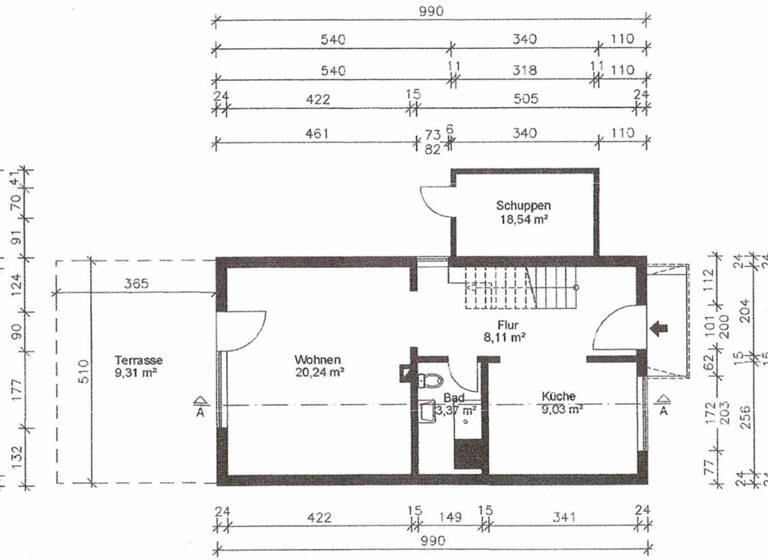 Reihenendhaus zum Kauf 359.900 € 4 Zimmer 117 m² 256 m² Grundstück Tenever Bremen 28325