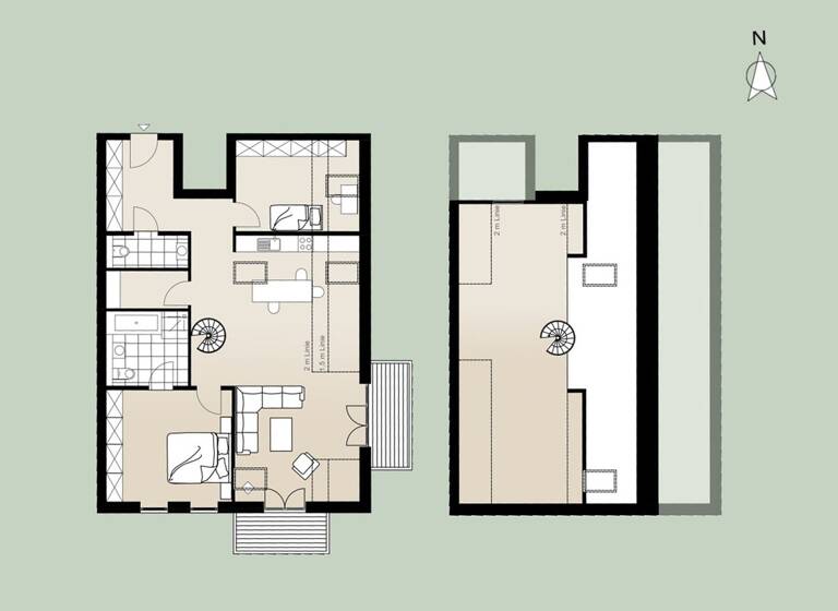 Wohnung zum Kauf - Erstbezug 930.000 € 4 Zimmer 152,5 m² Lahe Hannover / Bothfeld 30659