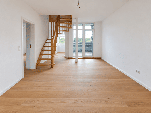 Maisonette zur Miete - Erstbezug 1.499 € 3 Zimmer 120,1 m² 3. Geschoss Täubchenweg 28 Zentrum-Ost Leipzig 04317