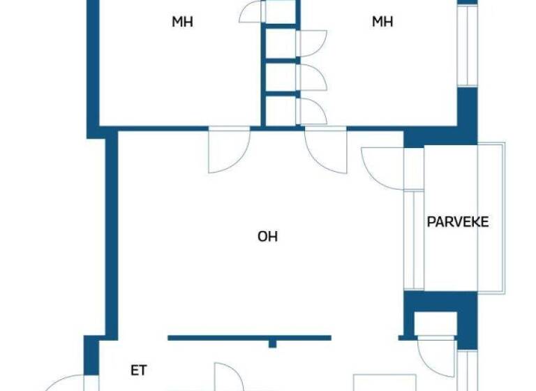 Studio zum Kauf 67.000 € 3 Zimmer 69 m² 2. Geschoss Reinolankatu 1 Kotka 48600