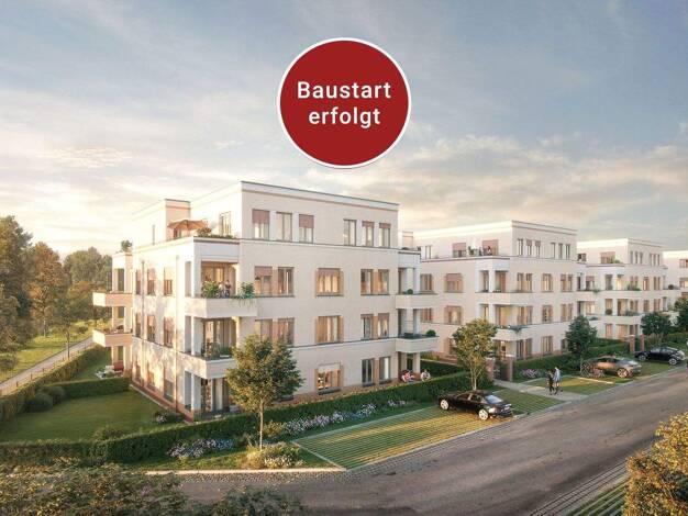 Wohnung zum Kauf - Neubau provisionsfrei 439.500 € 2 Zimmer 58,2 m² 2. Geschoss Georg-Hermann-Allee 117 Bornstedter Feld Potsdam 14469