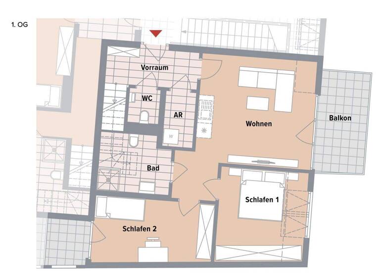 Maisonette zum Kauf - Erstbezug 528.100 € 4 Zimmer 87,7 m² 2. Geschoss Wien 1230