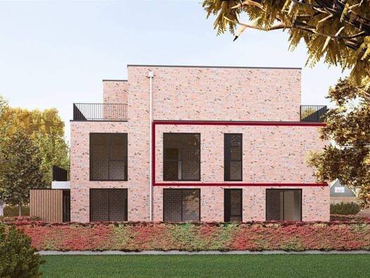 Wohnung zum Kauf - Erstbezug 191.000 € 2 Zimmer 48,8 m² Uhlandstraße 1 Papenburg 26871