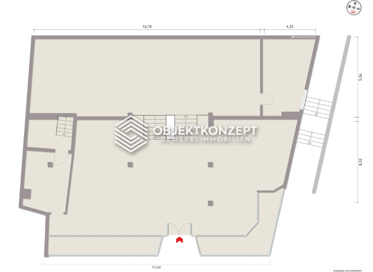 Verkaufsfläche zur Miete provisionsfrei 4.120 € 412 m² Verkaufsfläche Donaueschingen 78166