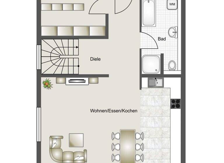 Wohnung zum Kauf - Erstbezug 449.000 € 3,5 Zimmer 120,1 m² Gundelfingen Gundelfingen an der Donau 89423
